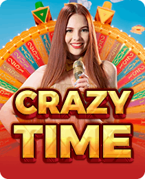 Crazy Time — featured live dealer title